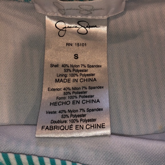 Jessica Simpson 'Seersucker' Ruffle Bikini. - Picture 10 of 12